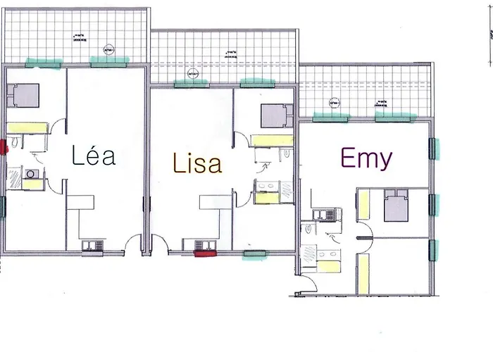 Lesia Appartement Corbara